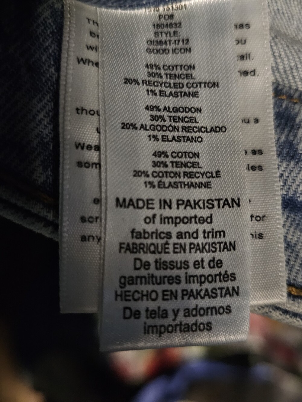 Light Wash Straight-Leg Jeans - Light Blue - Picture 8 of 8